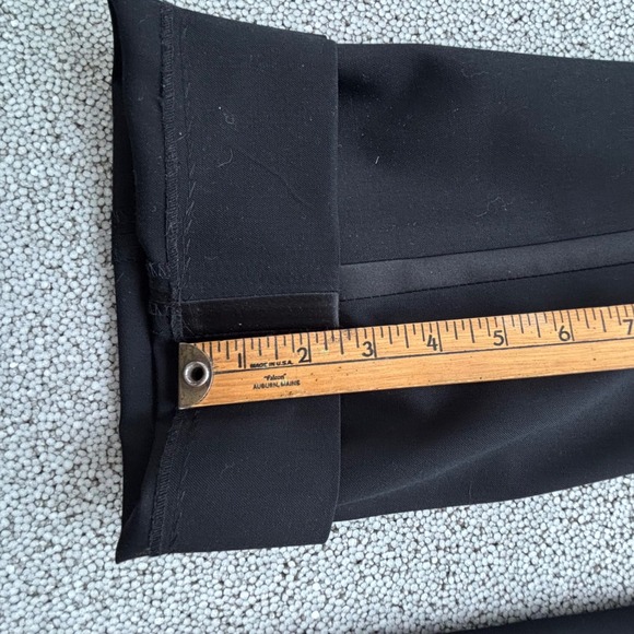 Jos A Bank Tuxedo Traveler Suit Wool Black Shawl Collar Formal 41R - Picture 14 of 16